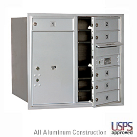 Horizontal Wall Mount Mailboxes